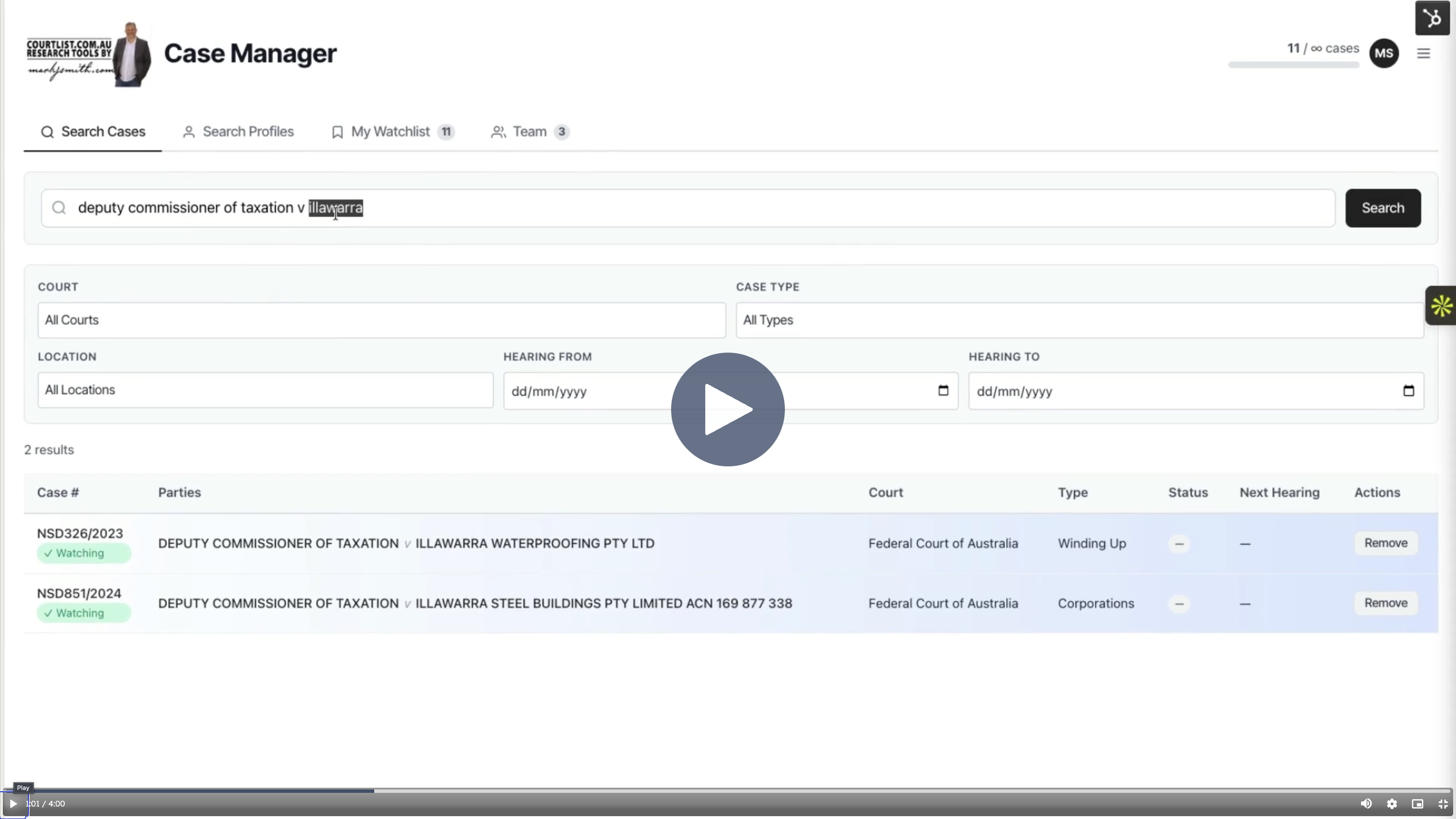 Courtlist v2.1 (beta): Everything you need to see (and know) - the good, the bad and the pricing